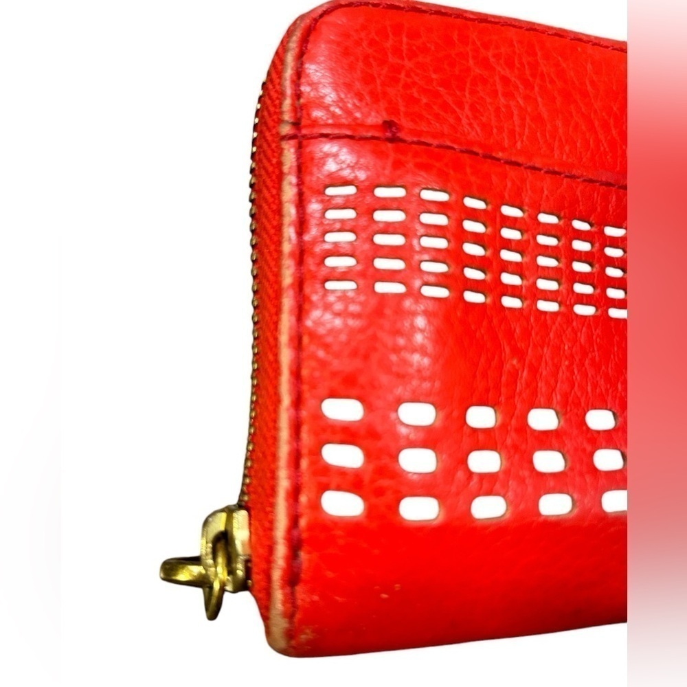 Fossil Women's Julia RFID Leather Wristlet Clutch Chili Pepper - Picture 7 of 7